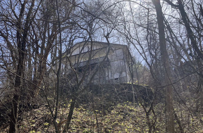 軽井沢　千ヶ滝別荘地　土地　西区　宮の森　中古別荘