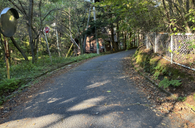 軽井沢　千ヶ滝別荘地　土地　中区　歌鳥の里　古家付