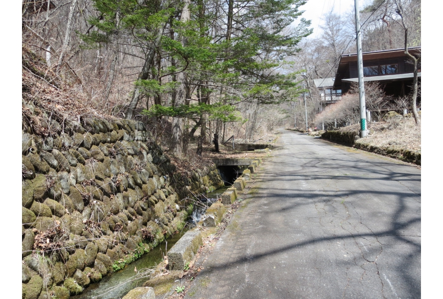 前面道路