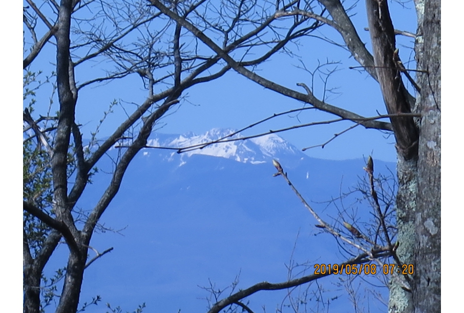 ベランダからの遠景(八ヶ岳)南南西側