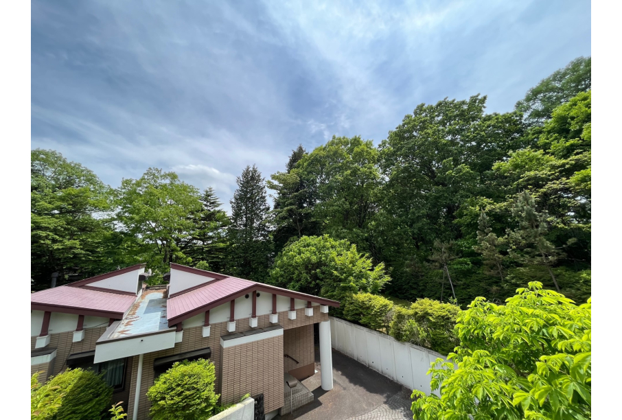 2階バルコニーからの景色