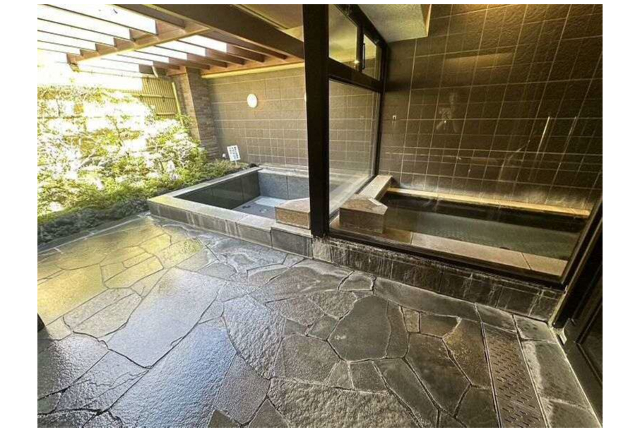 マンション内の温泉施設