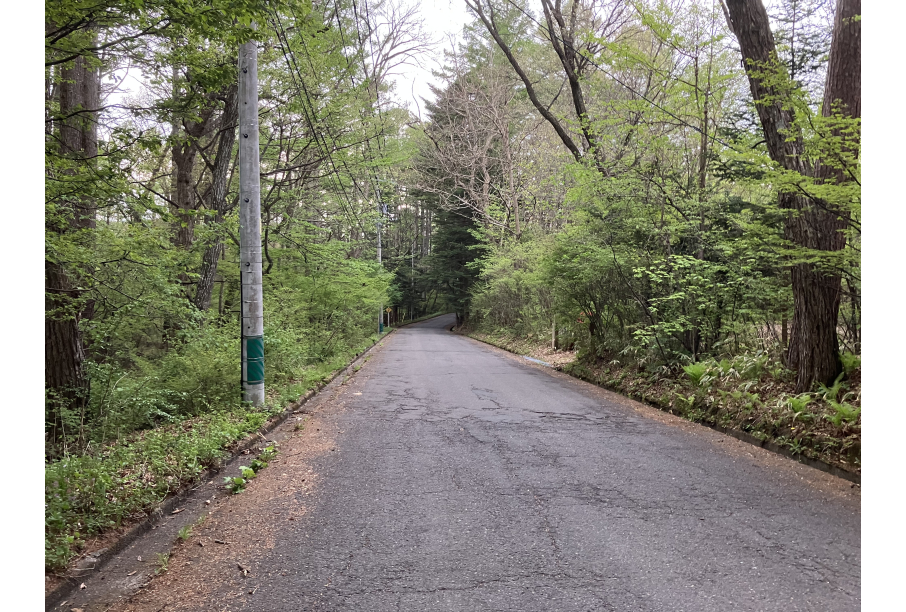 前面道路