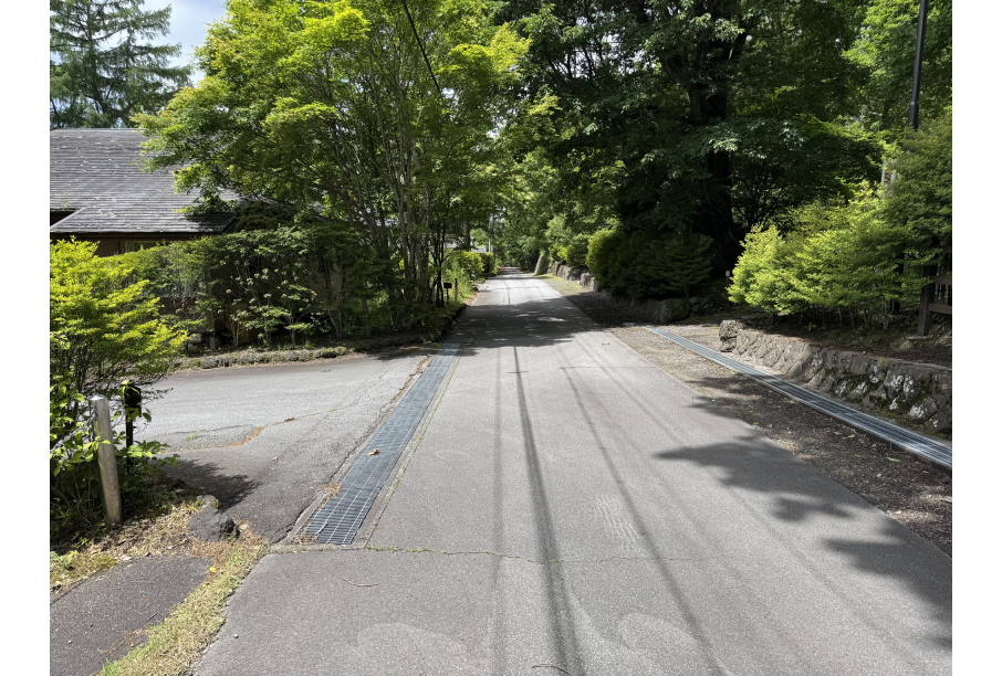 前面道路
