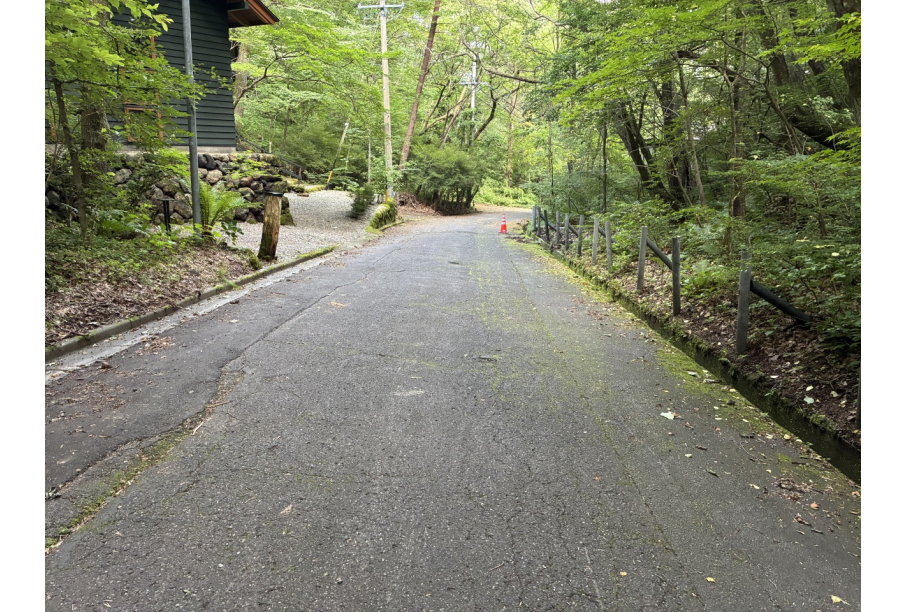 前面道路