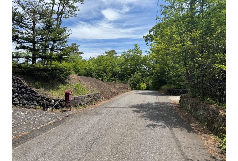 前面道路