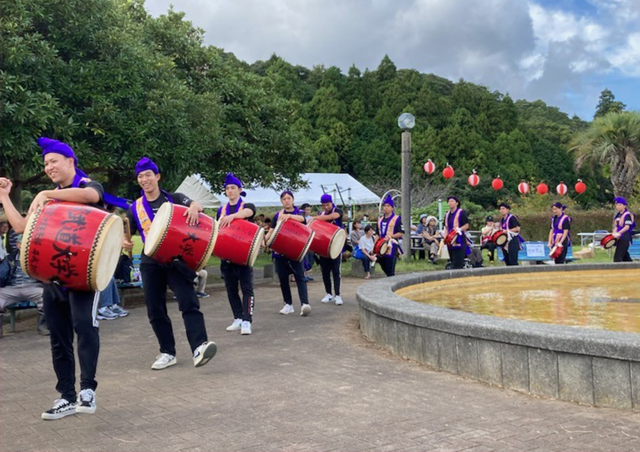沖縄エイサー(武道大学・沖縄県人会の学生の皆さん)