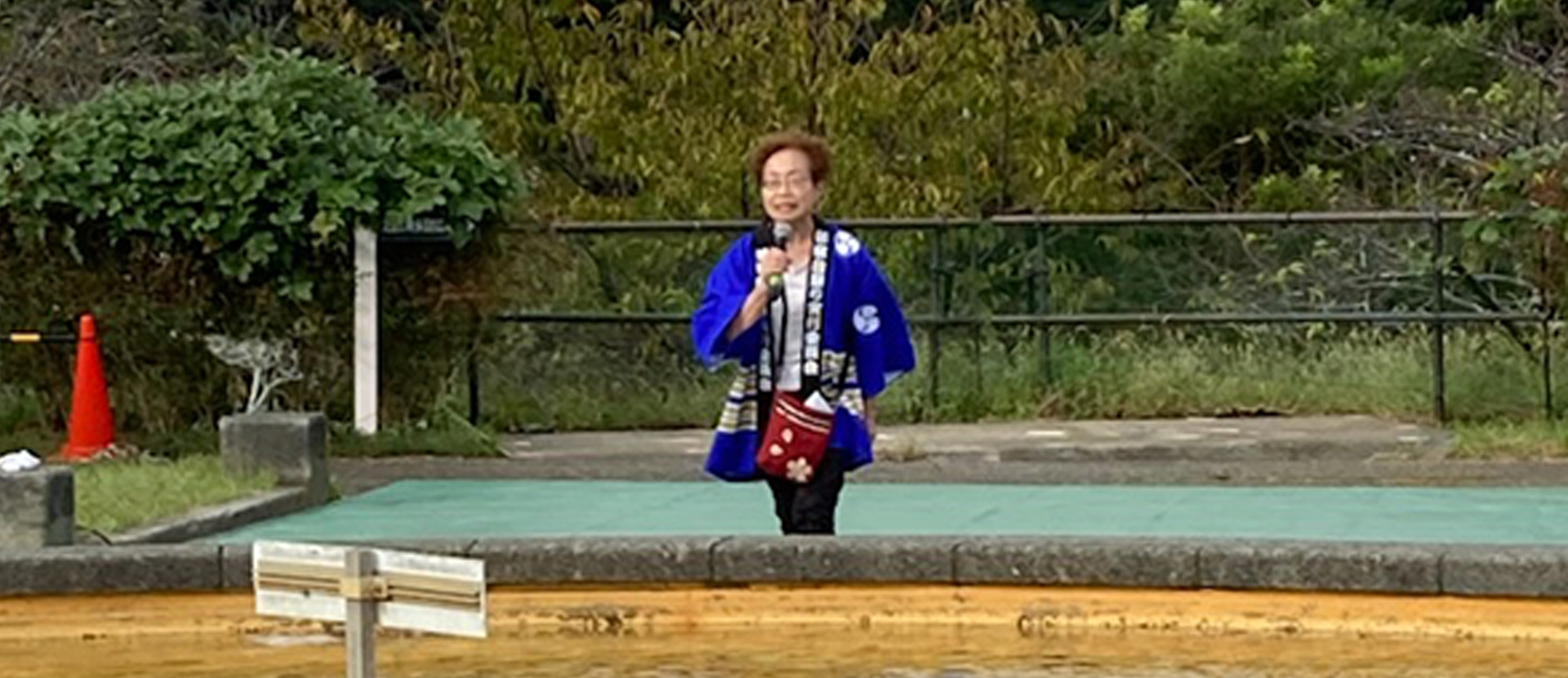 実行委員長 江澤さんのあいさつ