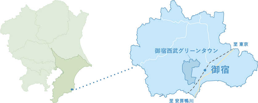 南房総 御宿マップ