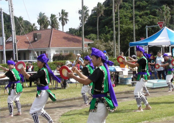 南房総・御宿西武グリーンタウン内での秋祭りの様子