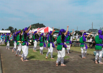 南房総・御宿西武グリーンタウン内　秋祭りの様子