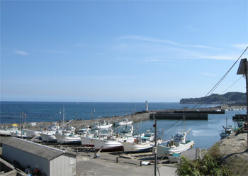 御宿　海岸風景