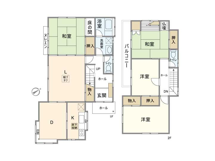 物件宅地図面