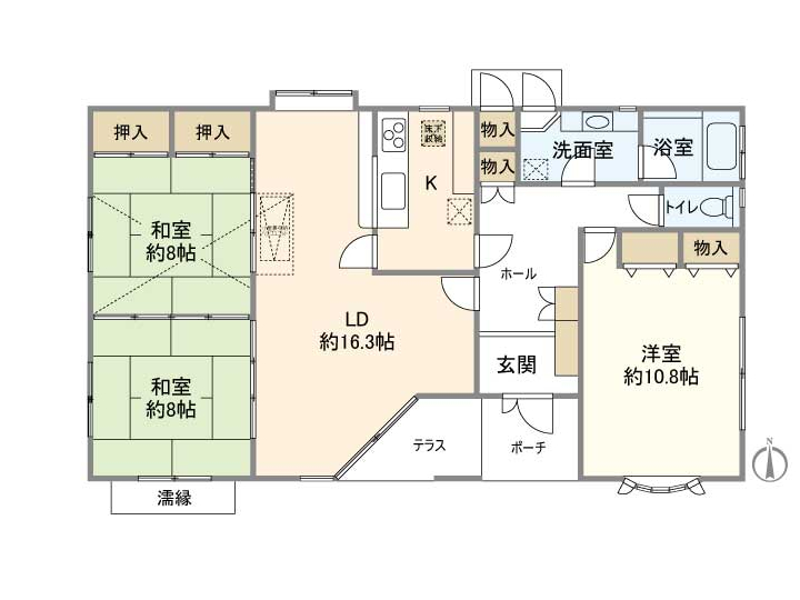 物件宅地図面